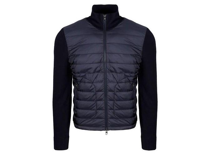 Moncler Gesteppter Cardigan mit Reißverschluss - Ansicht 4