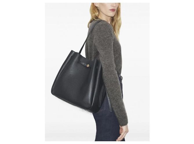 Tory Burch Borsa a secchiello Large Romy - vista 5