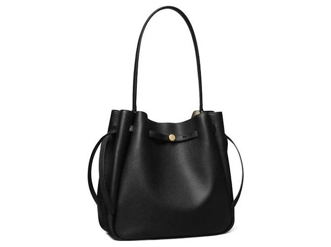 Tory Burch Borsa a secchiello Large Romy - vista 6