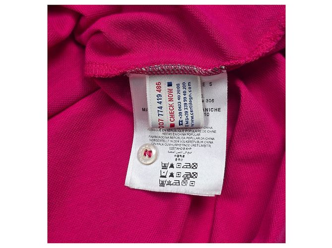 Vestido sin mangas Moncler rosa de algodón - vista 5