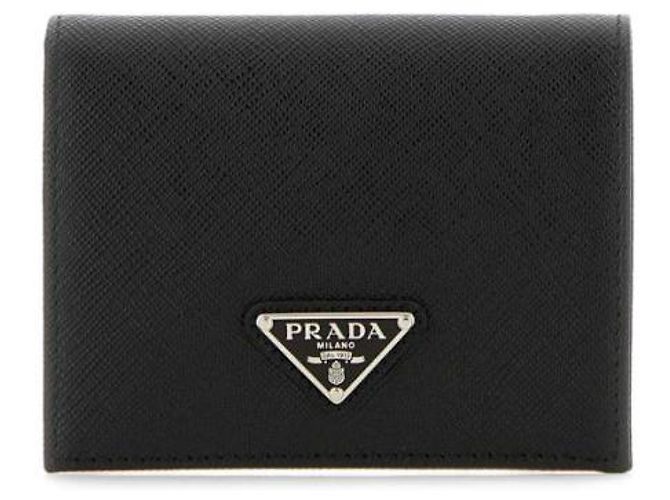 Prada Small Saffiano Leather Wallet - view 4