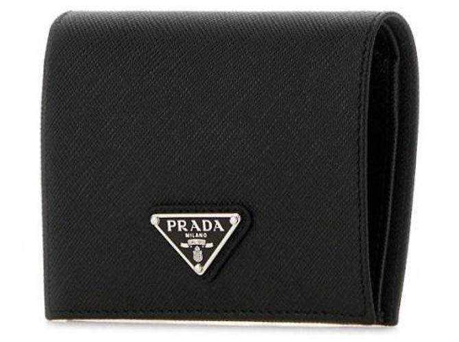 Prada Small Saffiano Leather Wallet - view 5