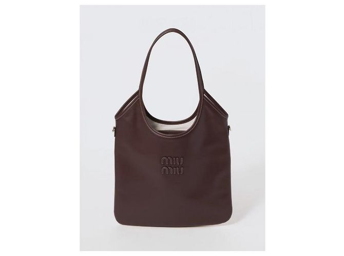 Miu Miu Borsa in pelle Ivy Regular - vista 4
