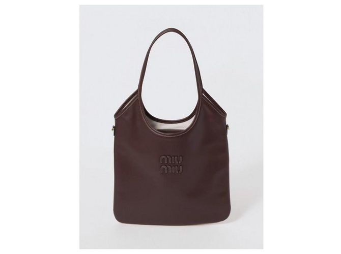 Miu Miu Borsa in pelle Ivy Regular - vista 5