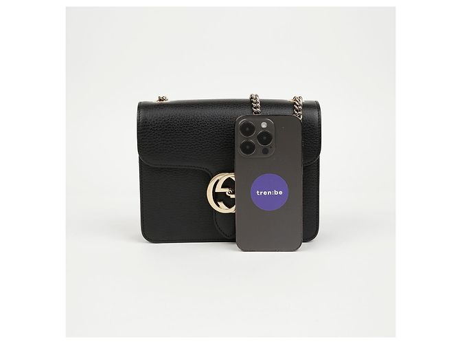 Gucci Borsa a tracolla e crossbody in pelle da donna Nero - vista 10