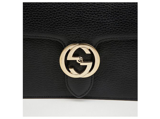 Gucci Borsa a tracolla e crossbody in pelle da donna Nero - vista 2