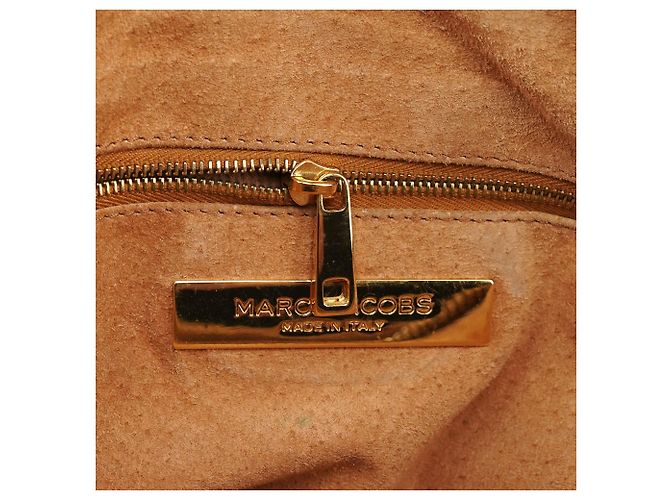 Marc Jacobs Multi-Pocket Tote Bag aus hellbraunem Leder - Ansicht 17