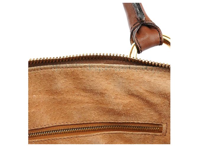 Marc Jacobs Multi-Pocket Tote Bag aus hellbraunem Leder - Ansicht 20
