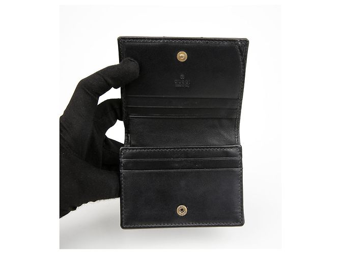 Gucci Tarjetero Matelassé Negro - vista 10
