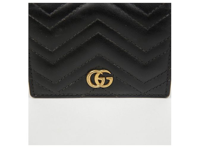 Gucci Tarjetero Matelassé Negro - vista 2
