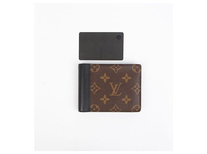 Louis Vuitton Portafoglio Multiple Monogram Macassar - vista 10