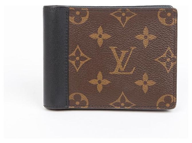 Louis Vuitton Portafoglio Multiple Monogram Macassar - vista 2