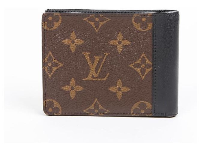 Louis Vuitton Portafoglio Multiple Monogram Macassar - vista 3