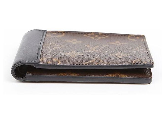 Louis Vuitton Portafoglio Multiple Monogram Macassar - vista 5