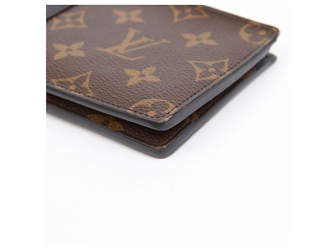 Louis Vuitton Portafoglio Multiple Monogram Macassar - vista 6