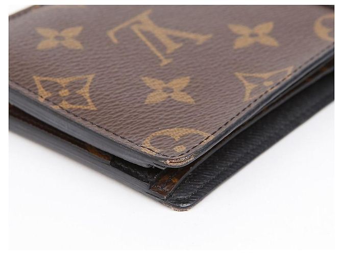 Louis Vuitton Portafoglio Multiple Monogram Macassar - vista 7