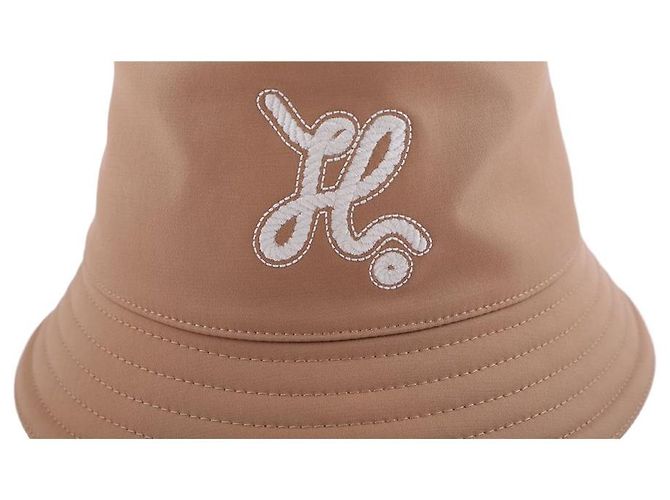Cappello a secchiello Hermès Marrone in Tessuto - vista 6