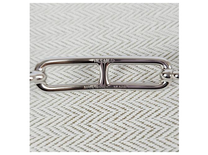 Hermès Bracciale Roulis Double Tour in pelle Etoupe - vista 10