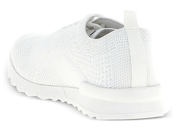 Sneakers Kiton Knit Fit Bianche - vista 4