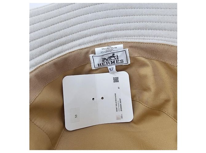 Hermès Dechaine Bucket Hat aus Kaschmir - Ansicht 10
