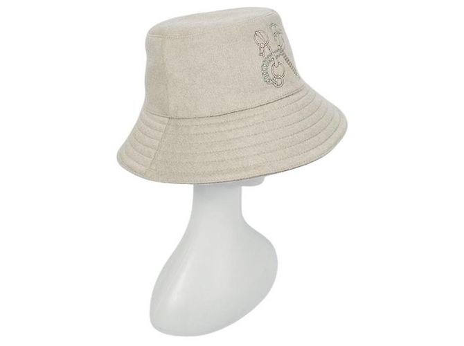 Hermès Dechaine Bucket Hat aus Kaschmir - Ansicht 7