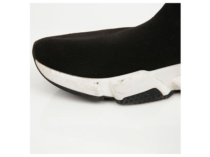 Balenciaga Sneakers Speedrunner Black White - vista 14