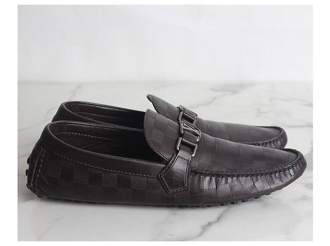 Louis Vuitton Mocassini da guida Damier - vista 5
