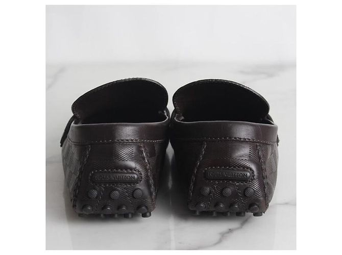 Louis Vuitton Mocassini da guida Damier - vista 6