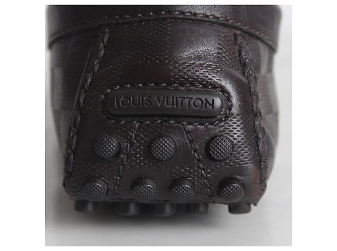 Louis Vuitton Mocassini da guida Damier - vista 7