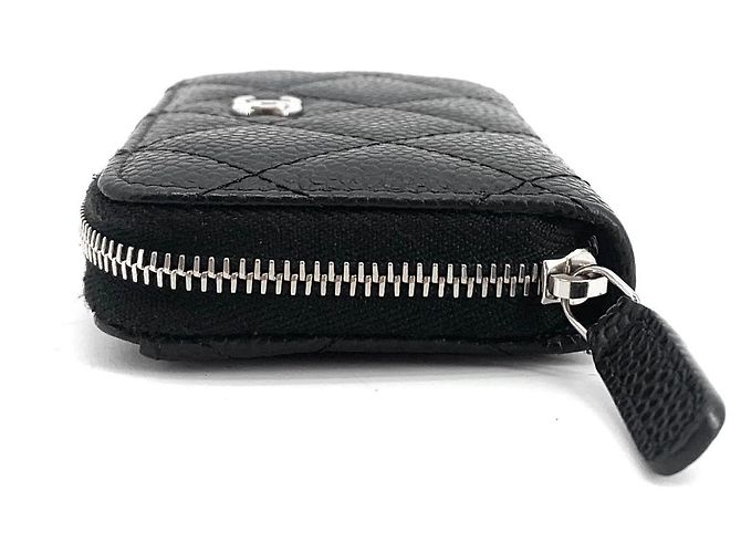 Chanel Caviar Gold Zipper Kartenhalter - Ansicht 11