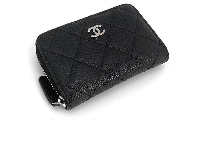Chanel Caviar Gold Zipper Kartenhalter - Ansicht 2