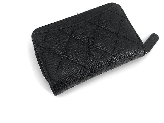 Chanel Caviar Gold Zipper Kartenhalter - Ansicht 9