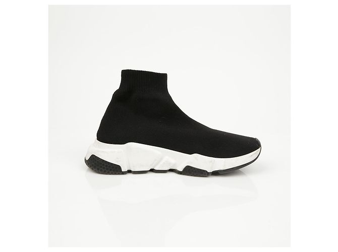 Balenciaga Sneakers Speedrunner All Black da donna - vista 9