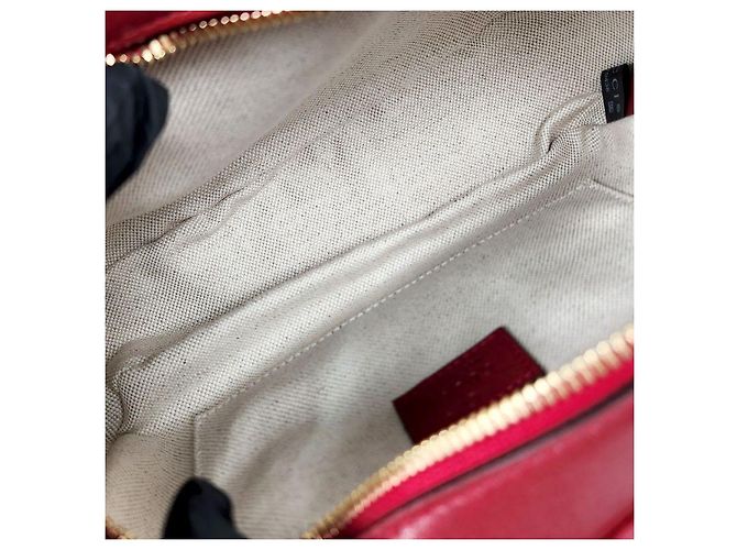 Gucci Borsa a tracolla Camera Blondie rossa - vista 12