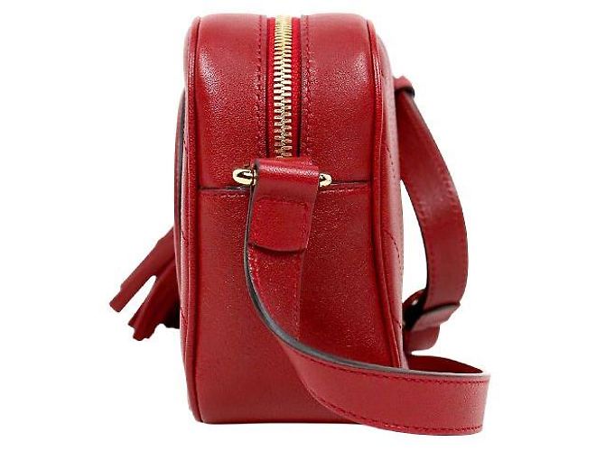 Gucci Borsa a tracolla Camera Blondie rossa - vista 2