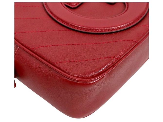 Gucci Borsa a tracolla Camera Blondie rossa - vista 5