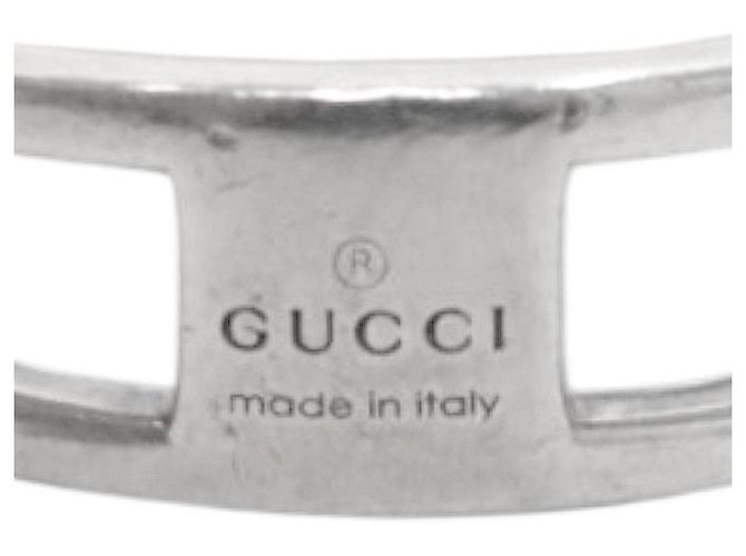 Gucci Anello intrecciato in argento - vista 6