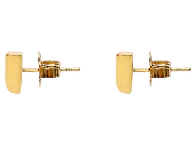 Louis Vuitton Pendientes Essential Gold - vista 2