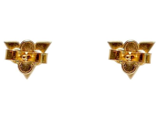 Louis Vuitton Pendientes Essential Gold - vista 3