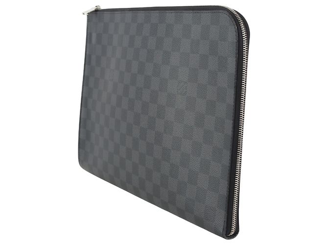 Louis Vuitton Borsa a Clutch Damier Graphite Jour GM - vista 2