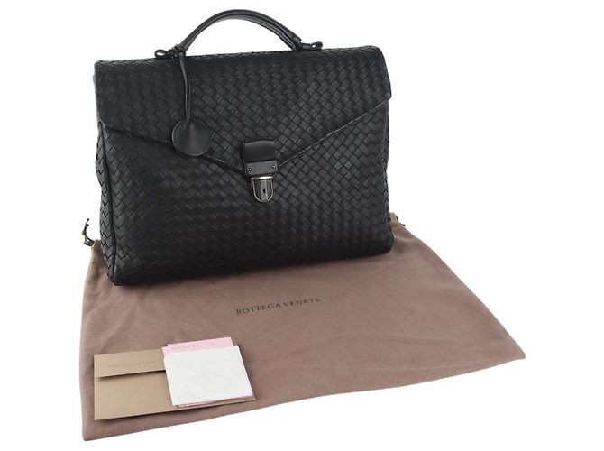 Bottega Veneta Borsa Porta Documenti Intrecciato - vista 8