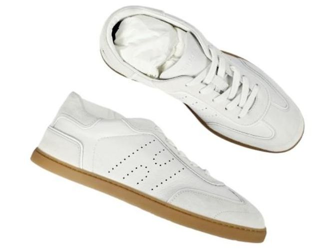 Hermès Sneakers in camoscio da uomo Blanc - vista 10