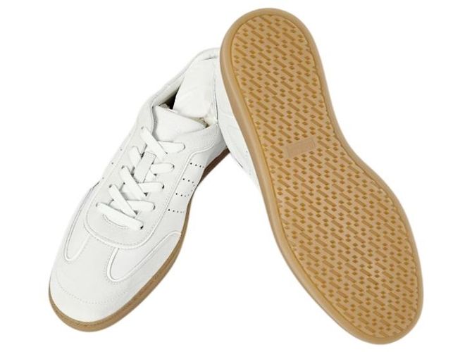 Hermès Sneakers in camoscio da uomo Blanc - vista 11