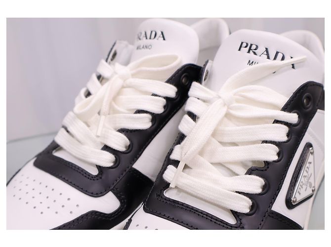 Prada Sneakers Downtown in pelle - vista 12