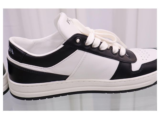 Prada Sneakers Downtown in pelle - vista 5