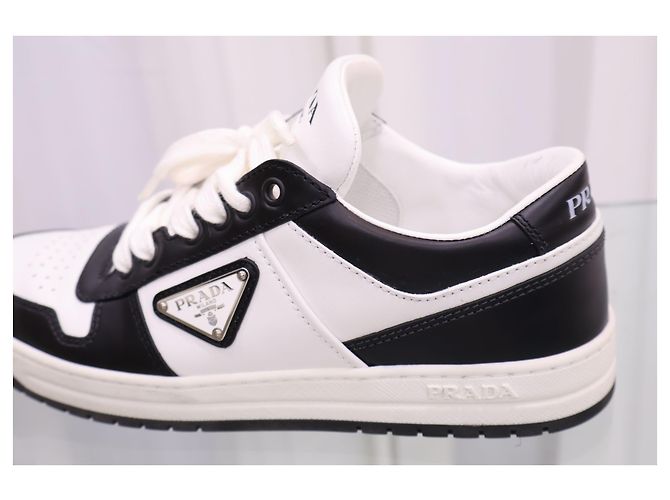 Prada Sneakers Downtown in pelle - vista 6