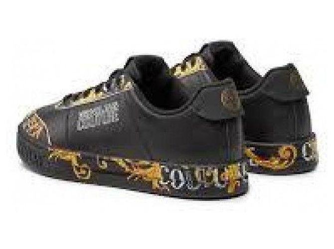 Sneakers Versace Fondo 88 Nero Oro - vista 6