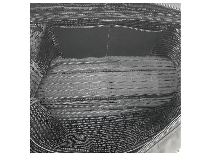 Prada Borsa Tote Briefcase in Re-nylon Saffiano - vista 14