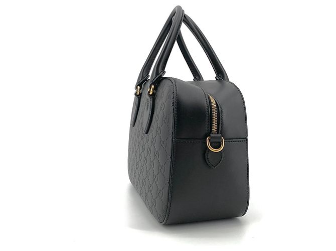 Gucci Sima Leder Boston Bag Tote Bag - Ansicht 4