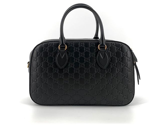 Gucci Sima Leder Boston Bag Tote Bag - Ansicht 8